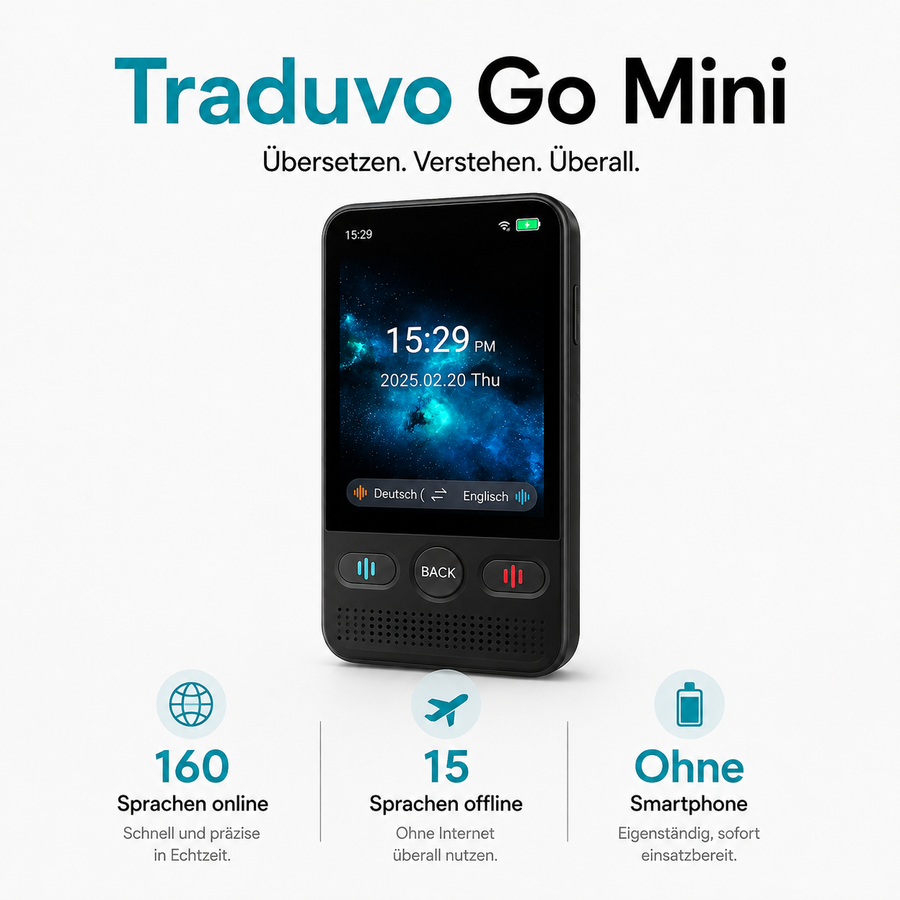 Traduvo Go Mini Übersetzer